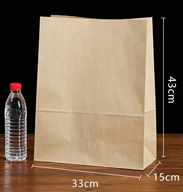 Yellow kraft paper packaging bag with aluminium foil inner lining for snack foods