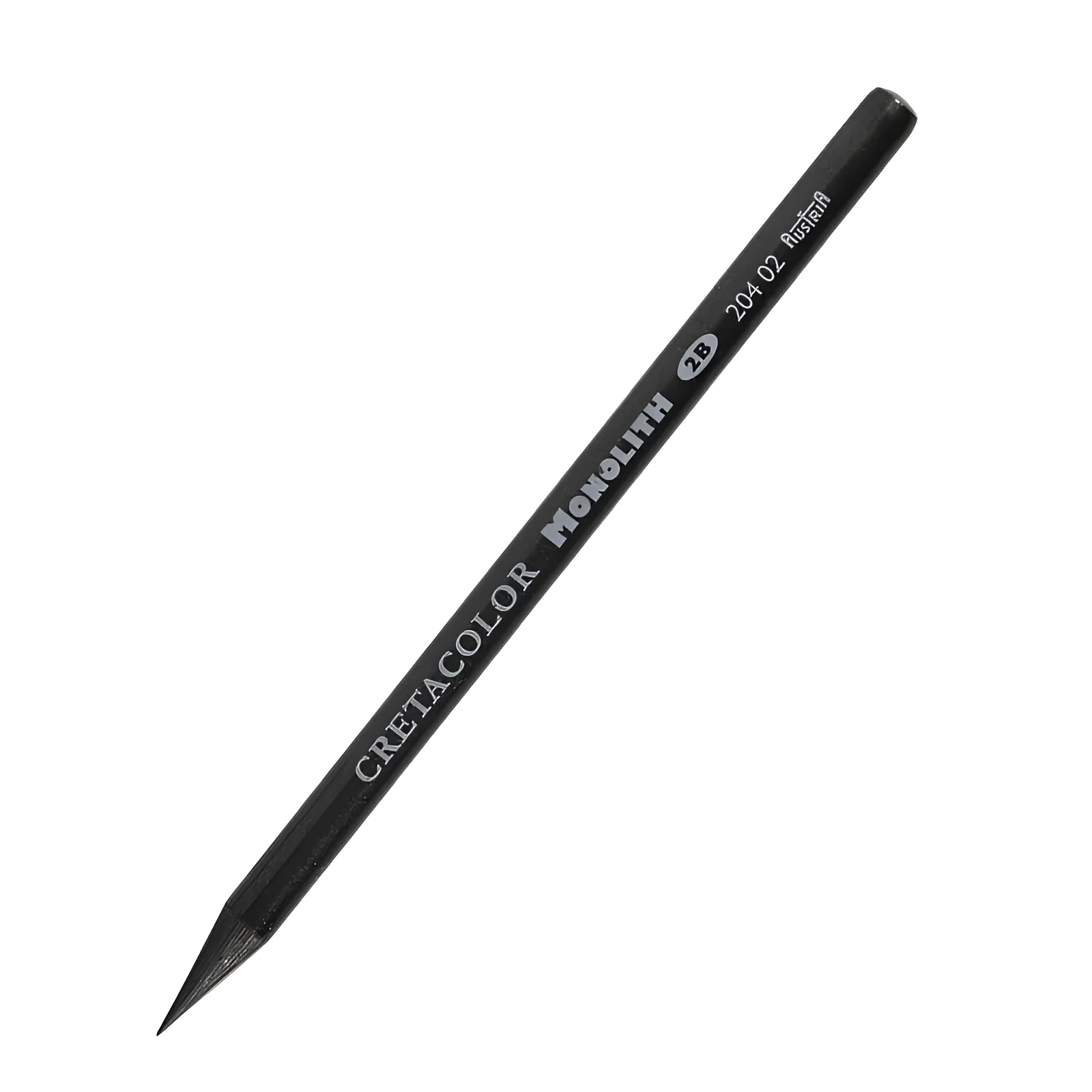 Wood-free graphite sketching pencil in 2B, 4B, or HB hardness for drawing