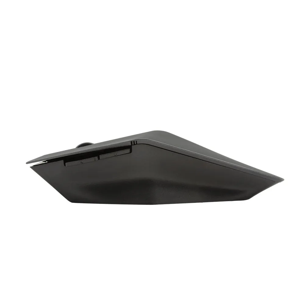Wireless optical mouse with USB receiver for laptop computers in metallic gold colour