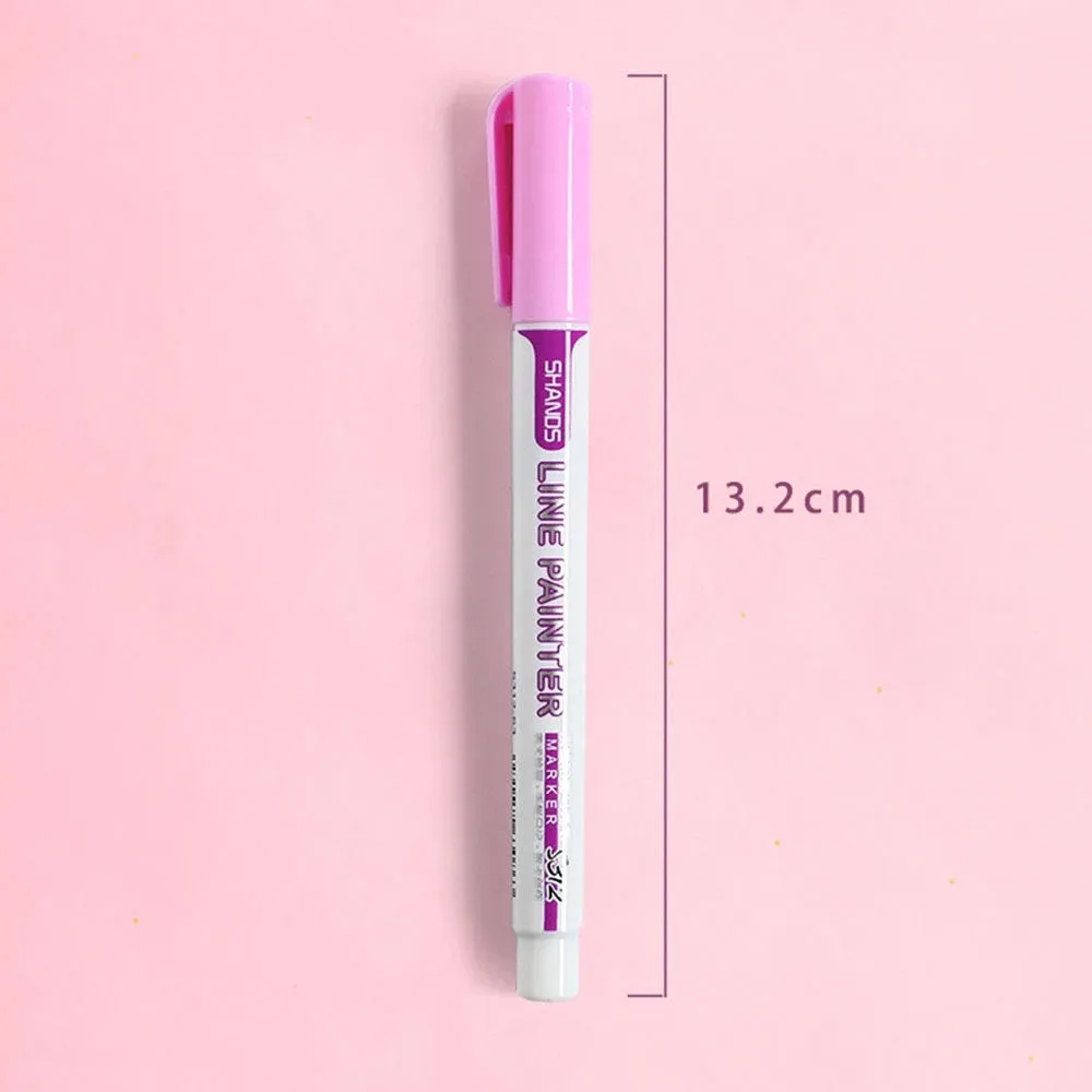 Flash Colour Acrylic Painter Pens in a set, showing fine-tipped nibs, for arts and crafts.