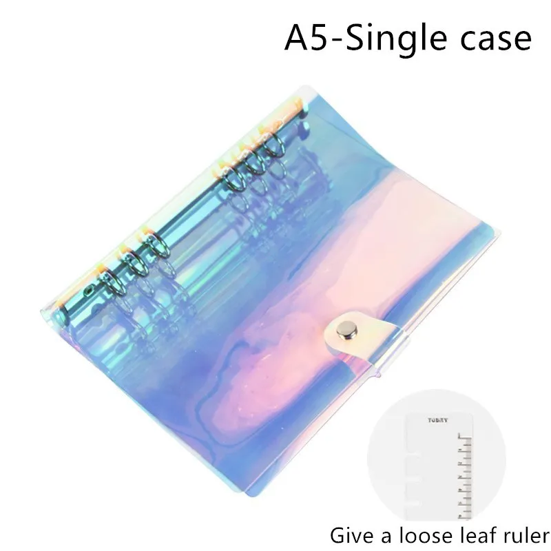 A6 and A5 hand account notebooks with loose leaf binding in various style options