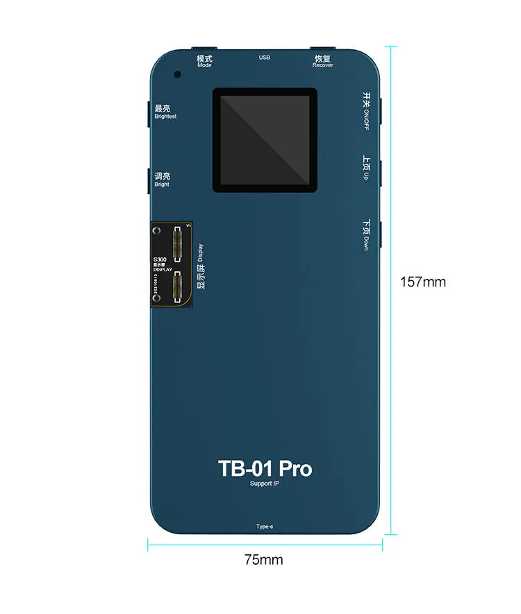 Mobile phone screen repair original colour detector intelligent screen tester with connectors