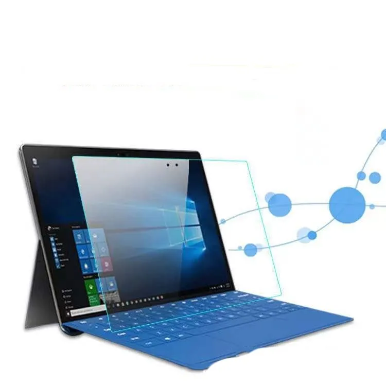 Tempered glass screen protector for Microsoft Surface laptop with HD straight edge design