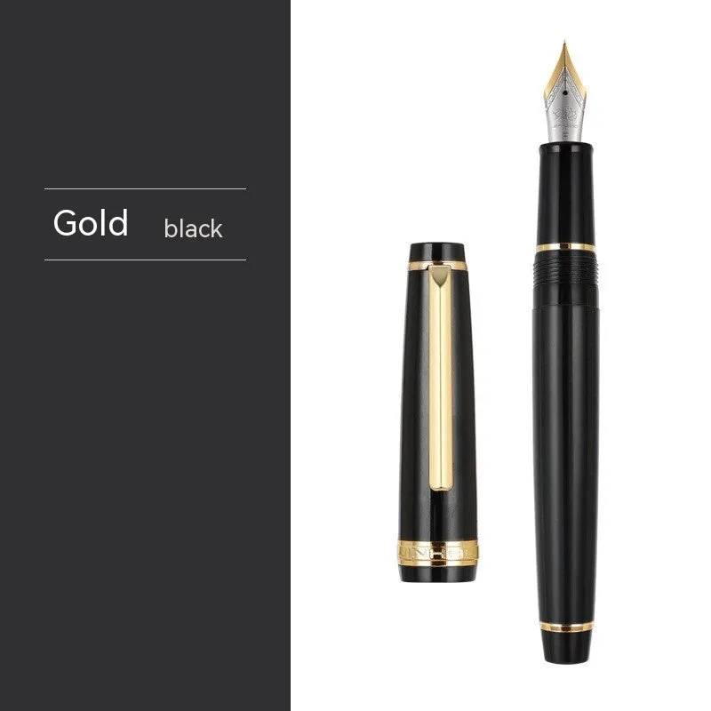 Short pocket business pen with resin body and stainless steel tip in multiple colour options