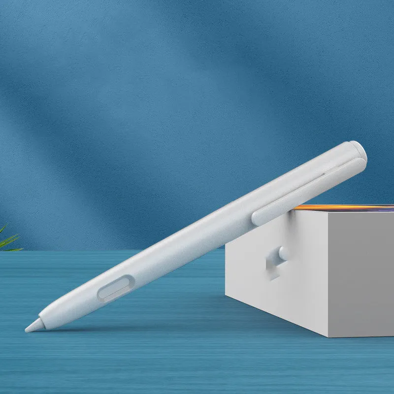 Apple Pencil 2nd Generation silicone protective case in anti-roll design showing colour options