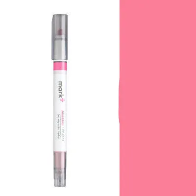 Pastel coloured chisel-tip highlighter pen with a 13cm plastic barrel shown in muted shades.