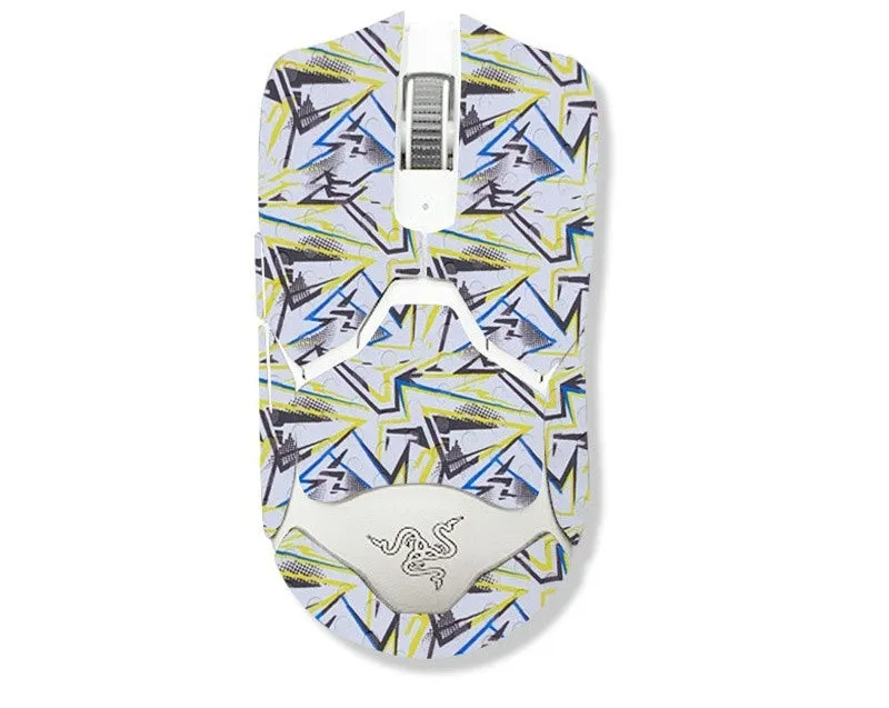 Anti-slip sticker set for computer mouse with multiple colour and design options