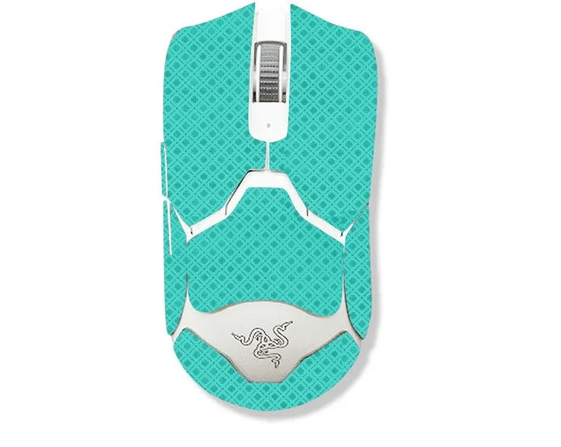 Anti-slip sticker set for computer mouse with multiple colour and design options