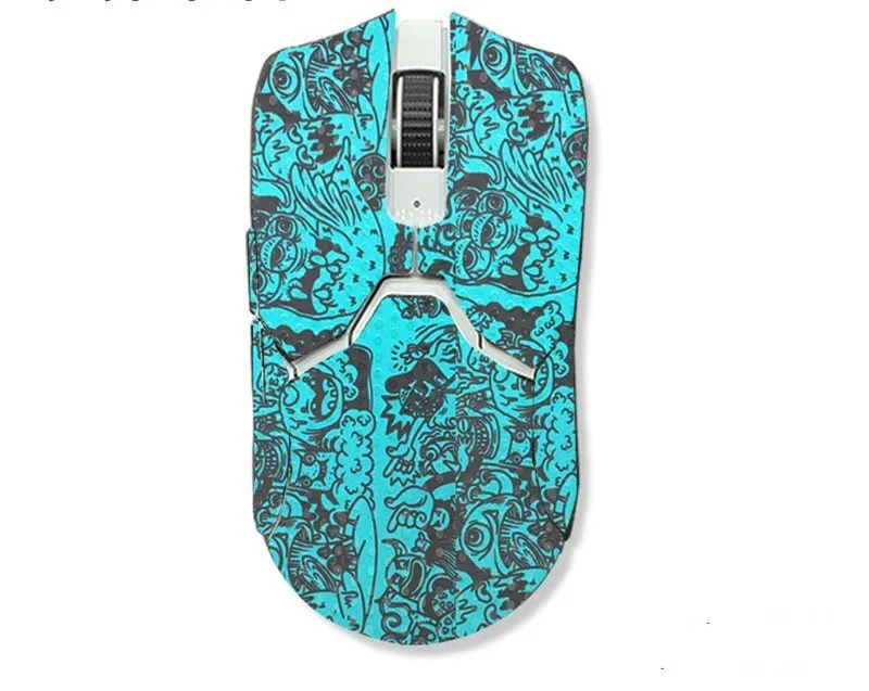 Anti-slip sticker set for computer mouse with multiple colour and design options