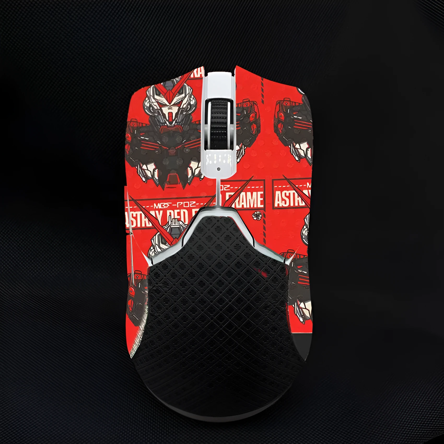 Anti-slip sticker set for computer mouse with multiple colour and design options