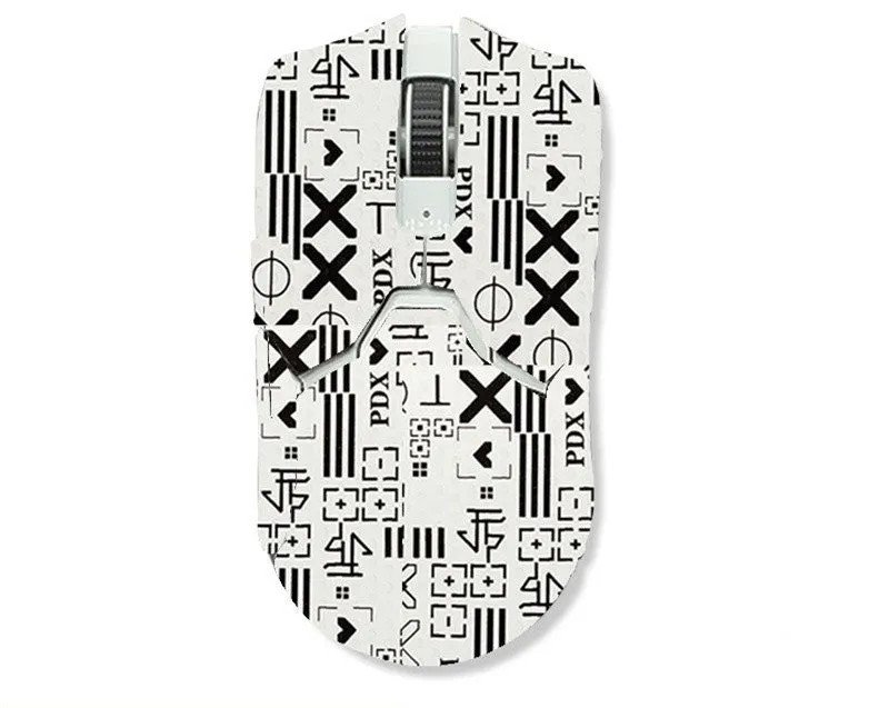 Anti-slip sticker set for computer mouse with multiple colour and design options