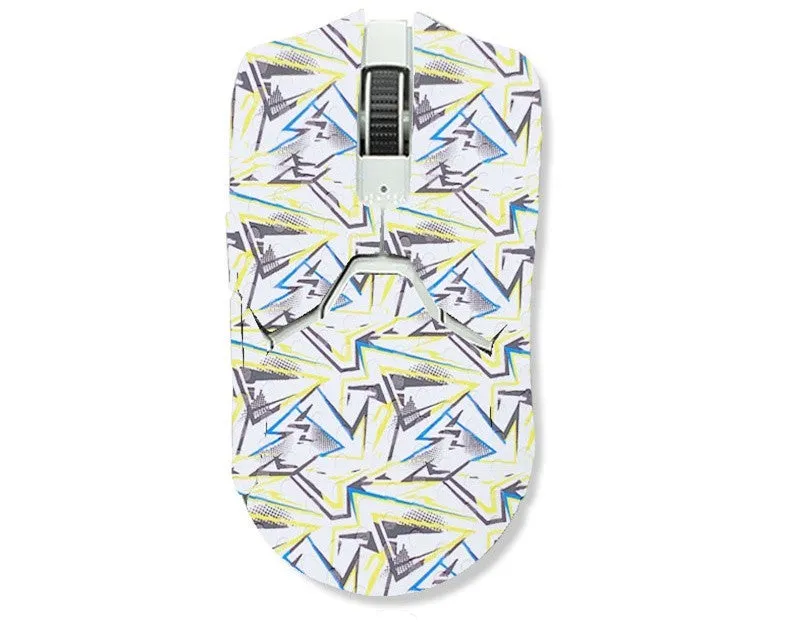 Anti-slip sticker set for computer mouse with multiple colour and design options