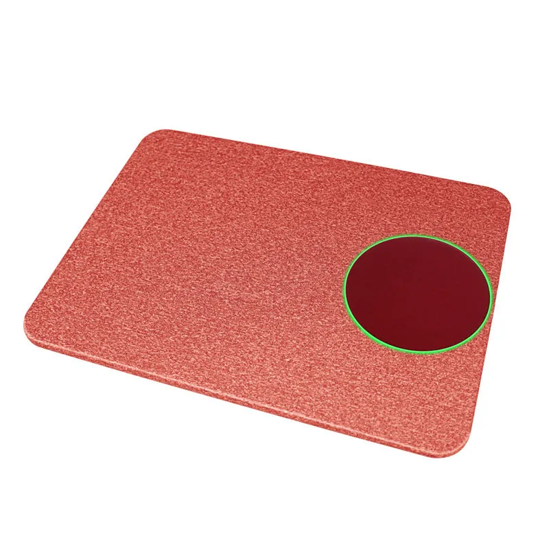 Wireless charging mouse pad showing cloth surface with Qi charging zone and 30cm x 22cm dimensions