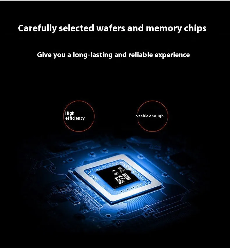 TF memory card for recorder and monitoring device storage expansion in 128GB 256GB 512GB capacities