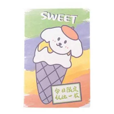 Cartoon A5 notebook with 30 sheets featuring cute bear design, measuring 148 x 210 mm