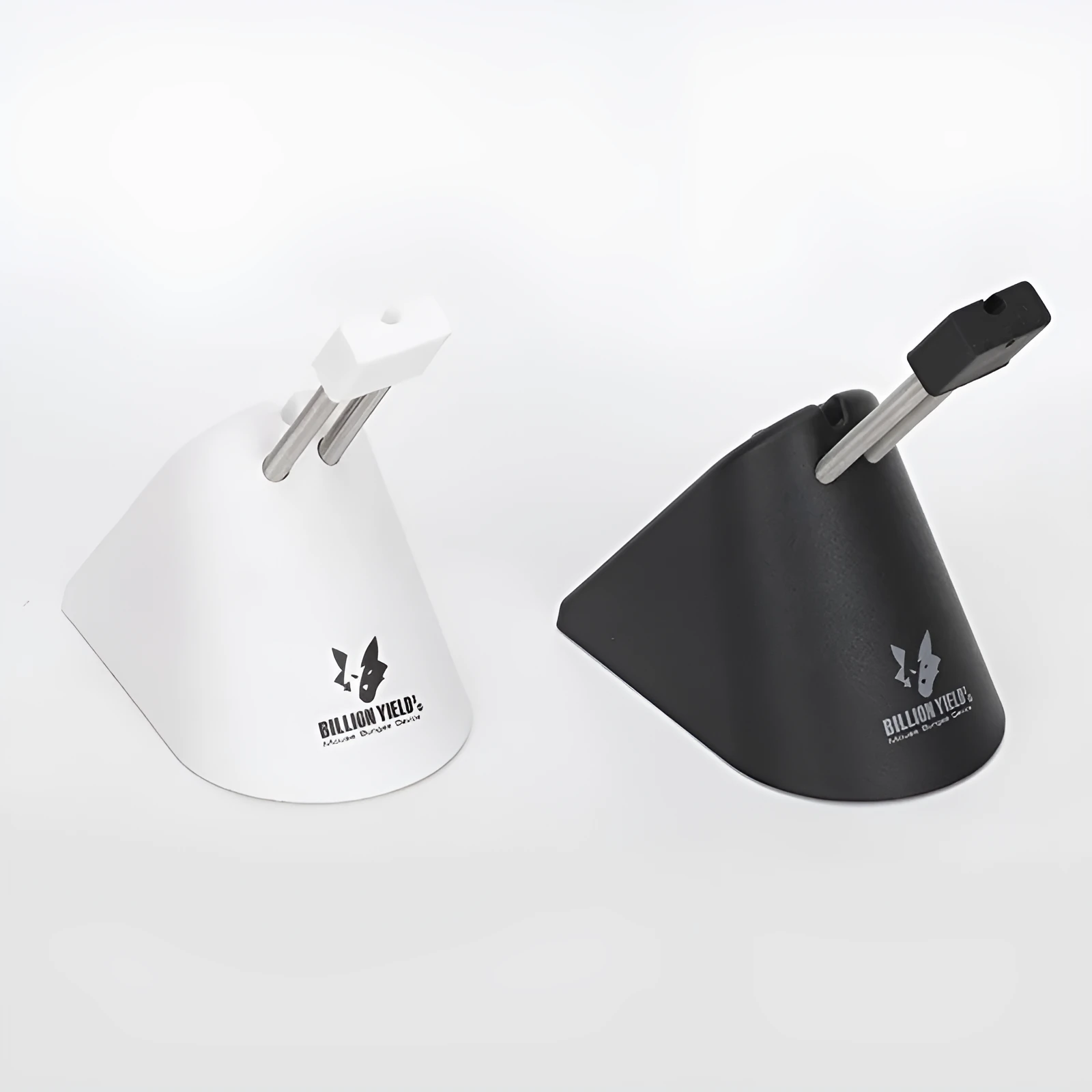ABS plastic mouse cable bracket holder in black or white colour for wired mouse cable management
