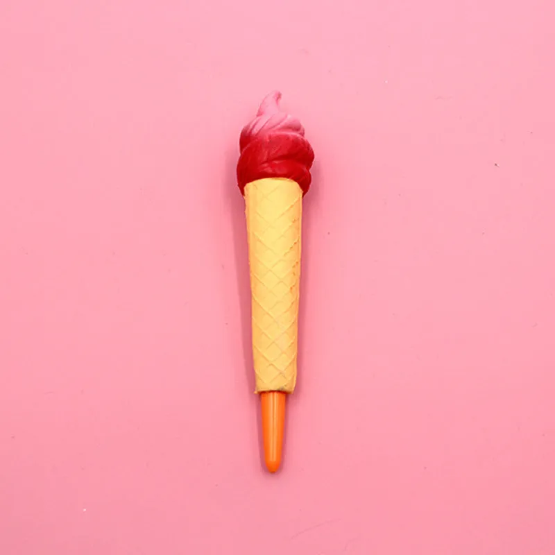 Cartoon-themed soft vent pen with 0.5mm gel tip compatible with iPhone models