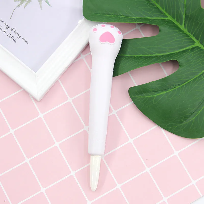 Cartoon-themed soft vent pen with 0.5mm gel tip compatible with iPhone models