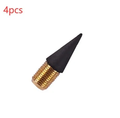 Inkless perpetual student pen with plastic shell and cartoon decoration in various lead colours