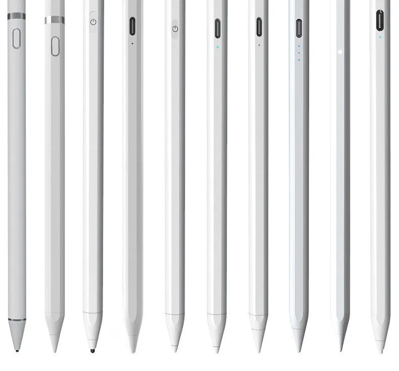 Universal capacitive stylus pen for iPad and Android tablets with multiple model compatibility options