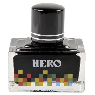 40ml glass bottle of fountain pen ink with a choice of twelve different colours.