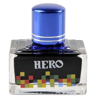 40ml glass bottle of fountain pen ink with a choice of twelve different colours.