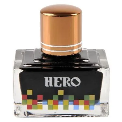 40ml glass bottle of fountain pen ink with a choice of twelve different colours.