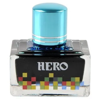 40ml glass bottle of fountain pen ink with a choice of twelve different colours.