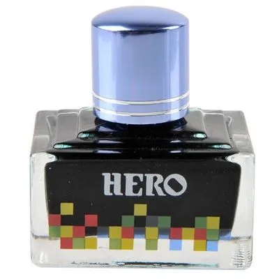 40ml glass bottle of fountain pen ink with a choice of twelve different colours.