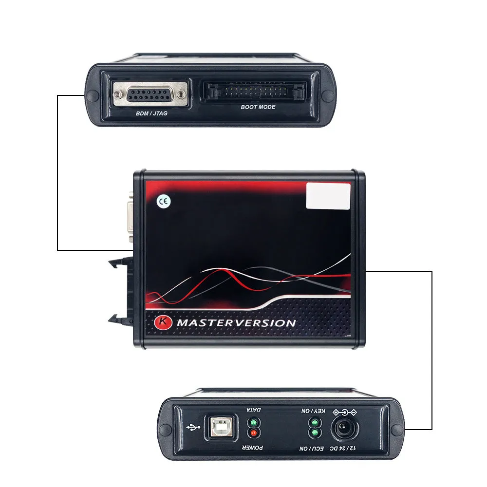 KESS V2 car diagnostic tool with unlimited point connection and brush writing maintenance set