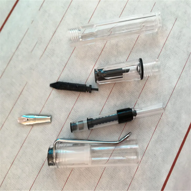 Art Word parallel calligraphy pen with ceramic shell and duckbill nib for Gothic and Roman lettering.
