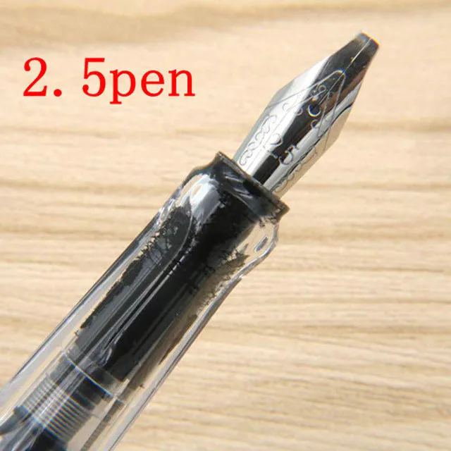 Art Word parallel calligraphy pen with ceramic shell and duckbill nib for Gothic and Roman lettering.