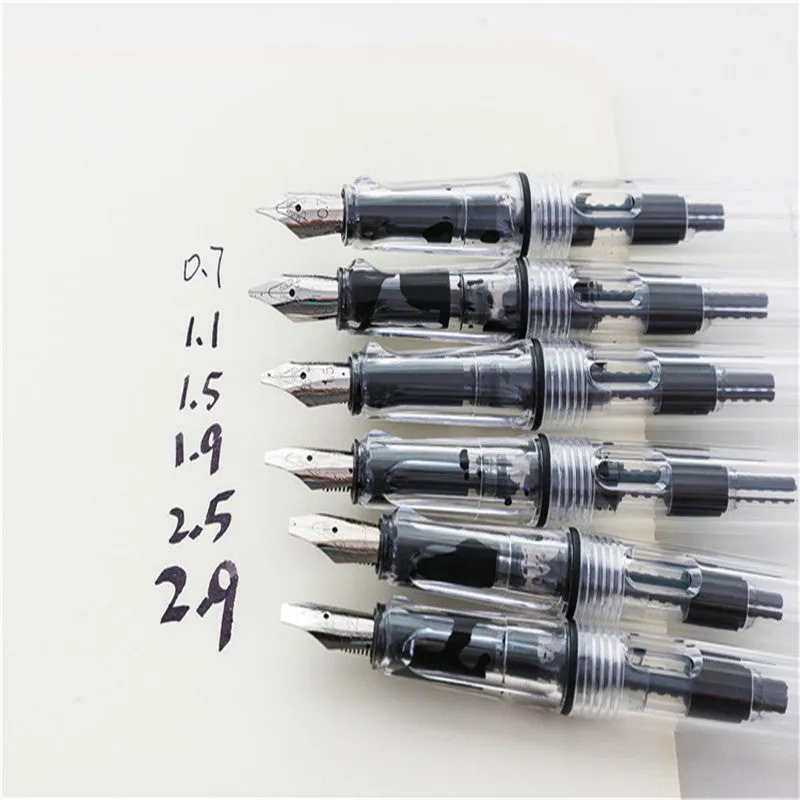 Art Word parallel calligraphy pen with ceramic shell and duckbill nib for Gothic and Roman lettering.