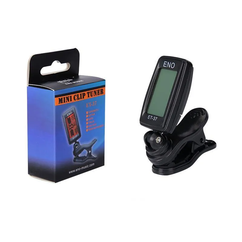 Automatic clip-on multi-function tuner for guitar and other string instruments in CG-01 colour