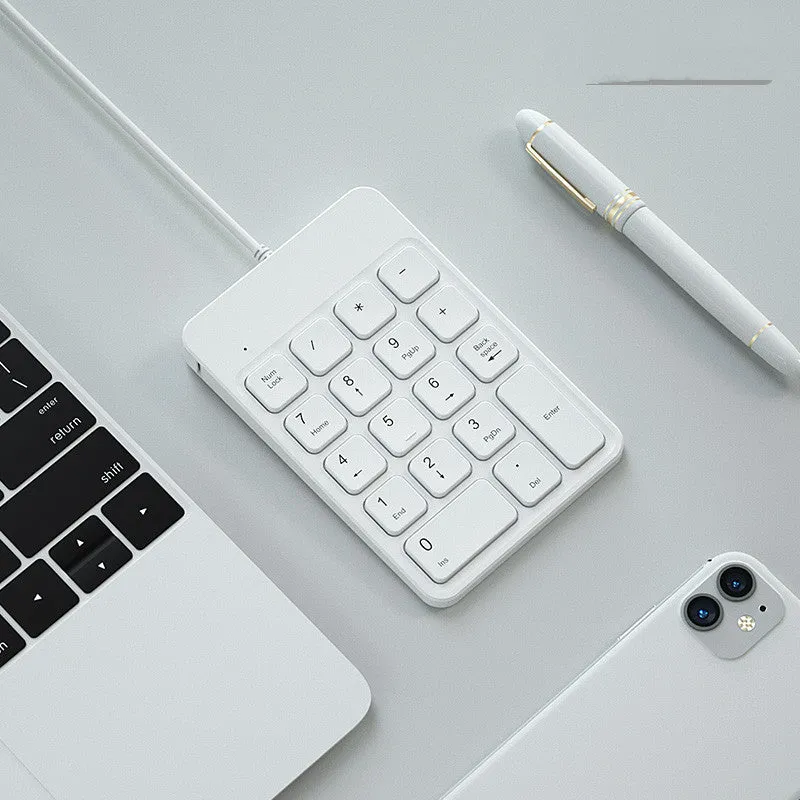 Wireless Bluetooth keyboard and mouse set for Apple devices in cherry blossom pink, white, and black