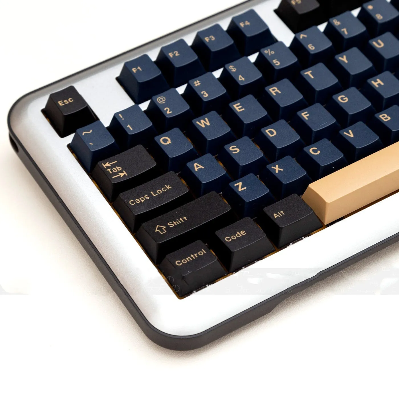 GMK Circus blue two-tone ABS DYE-SUB double-shot 173 keycap set in blister tray