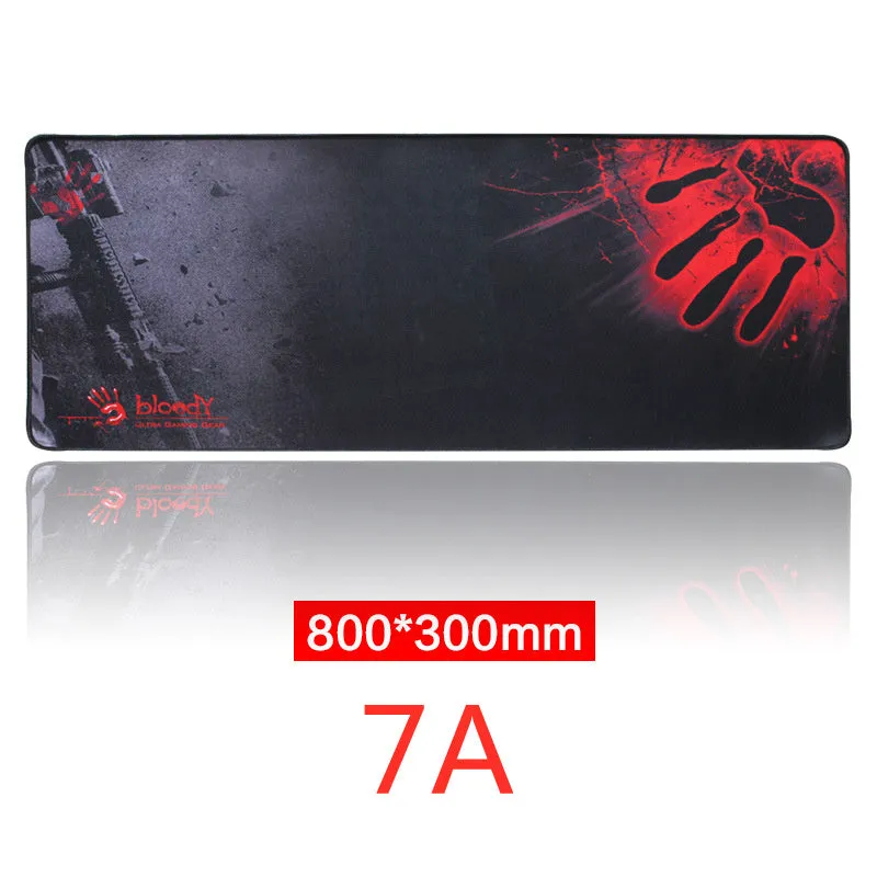 Oversized 30x80cm non-slip rubber base cloth mouse pad for desk