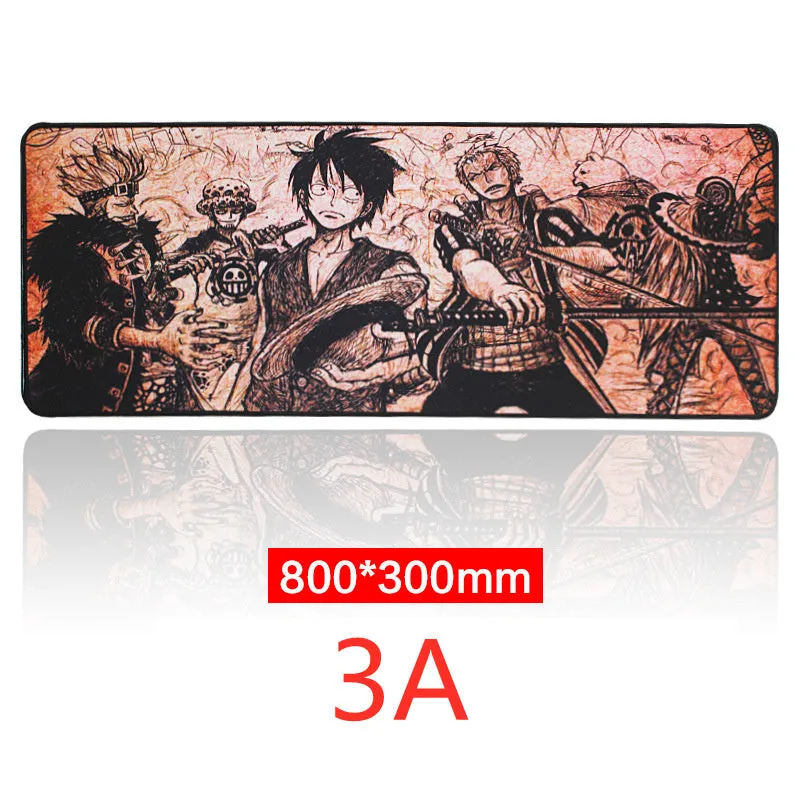 Oversized 30x80cm non-slip rubber base cloth mouse pad for desk