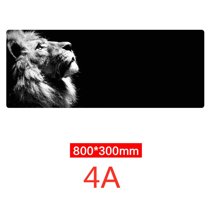 Oversized 30x80cm non-slip rubber base cloth mouse pad for desk