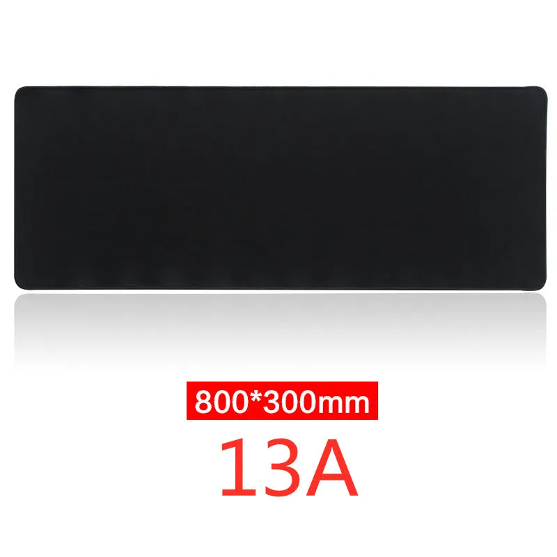 Oversized 30x80cm non-slip rubber base cloth mouse pad for desk