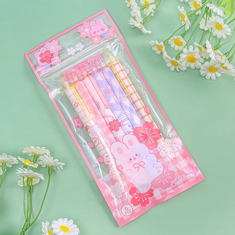 Neutral pen 0.5mm fine point stainless steel nib plastic case Matcha party colour