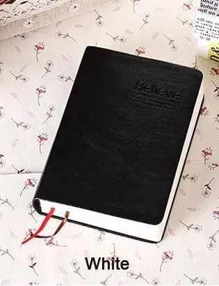 Large thick leather Phnom Penh notebook in A6 size with gold cover and 480 pages of writing paper