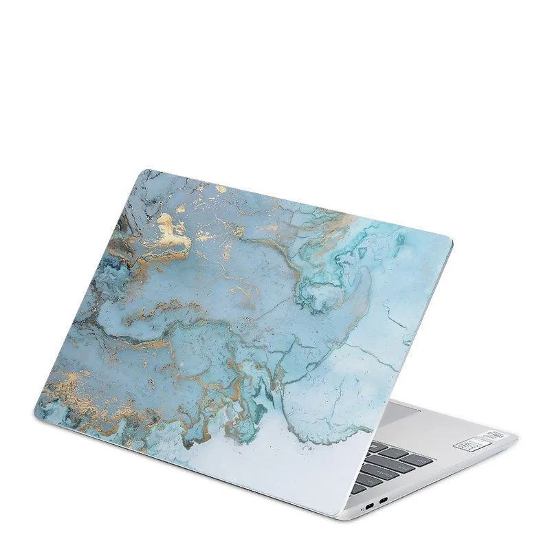 Plastic painted stone protective shell for Lenovo notebook in purple stone colour KZ-629