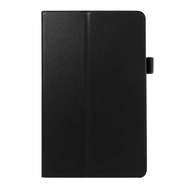 Flat protective case for Samsung T560 T561 9.6 inch tablet with PU leather litchi pattern and foldable stand