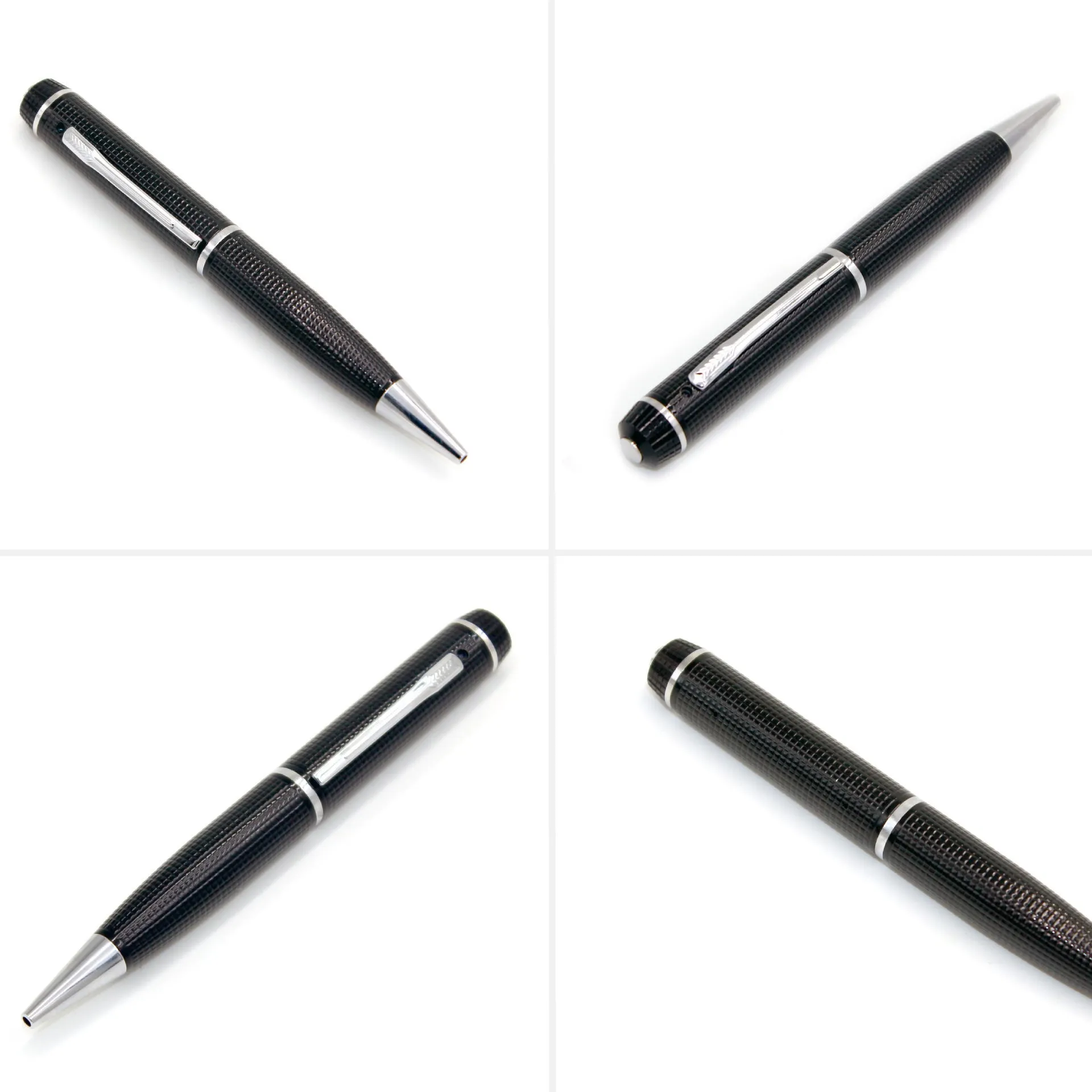 Professional USB conference recorder pen in Gold and Grey colour options, lightweight 53g design