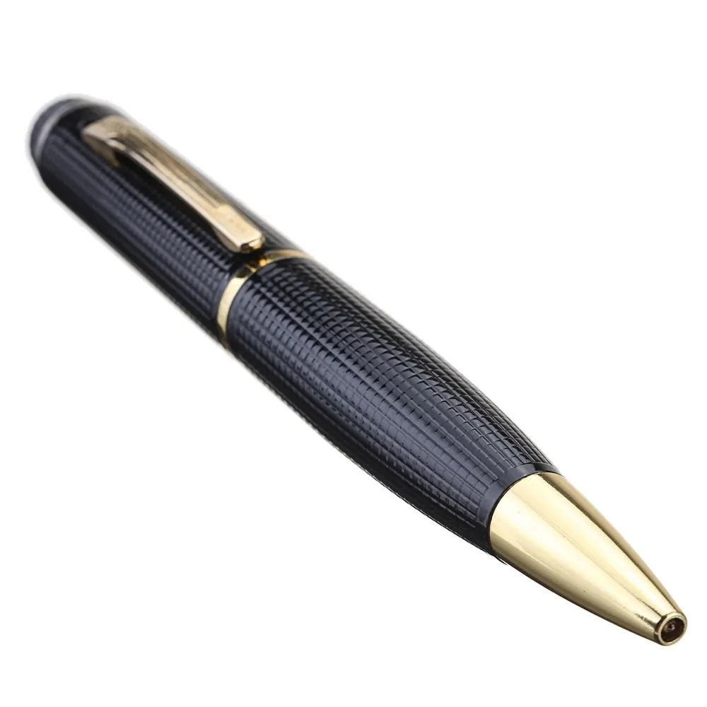 Professional USB conference recorder pen in Gold and Grey colour options, lightweight 53g design