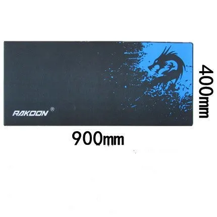 Single-sided cloth mouse pad with Seam Blue Dragon pattern in 21cmx26cm size
