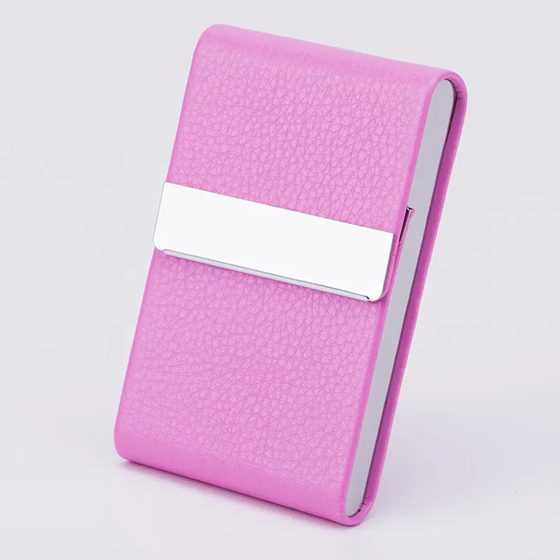 Business fashion stainless steel thick cigarette case in woven black with anti-pressure sticker and gift box packaging