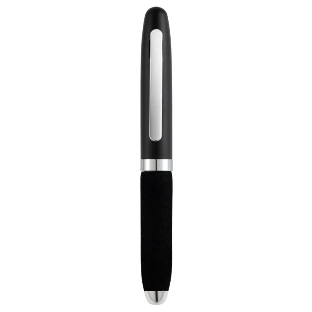 EVA metal cap mini ballpoint pen with compact size and choice of seven ink colours