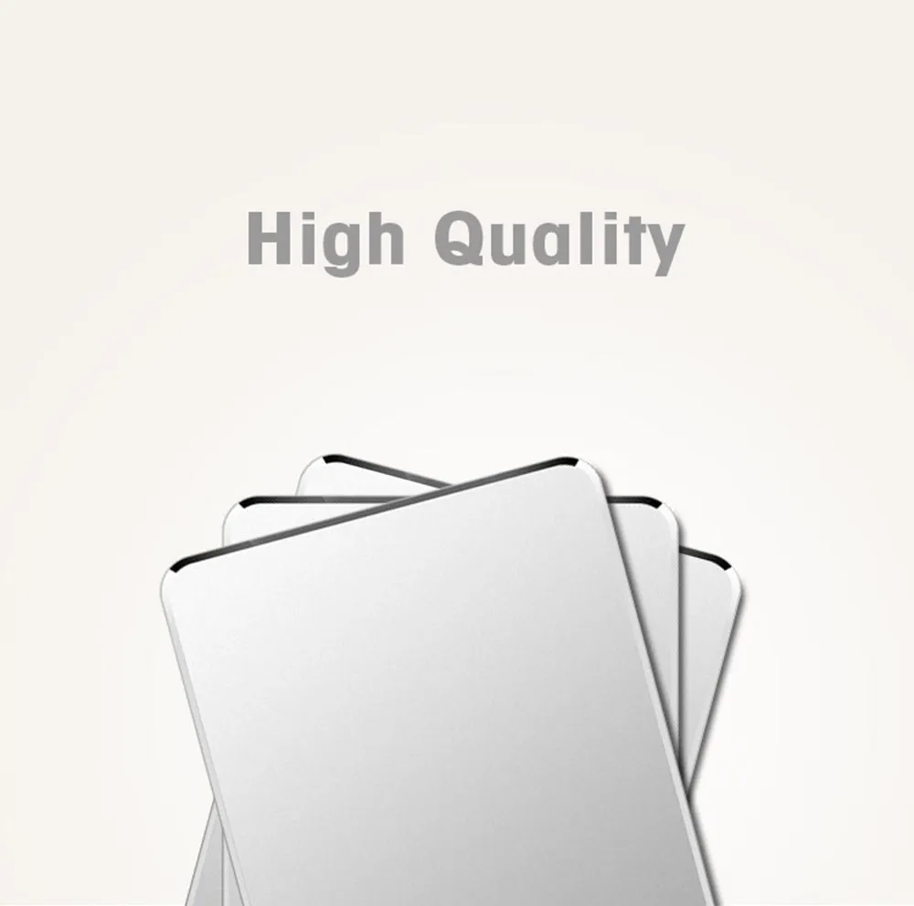 Aluminium alloy double-sided mouse pad in black with wrist support, 300x240mm size, flat on desk